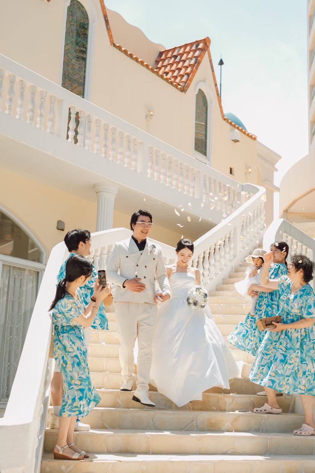 家族の絆が映し出されるウエディング♡